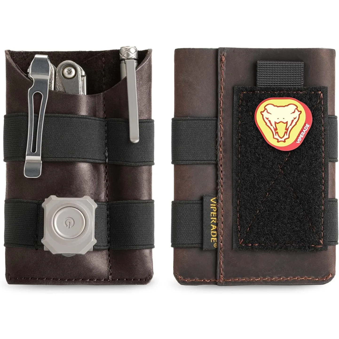 Edc Daily Carry - VIPERADE PL5 EDC オーガナイザーポーチ、毎日の持ち運びに最適な DIY パッチエリア付きスリム