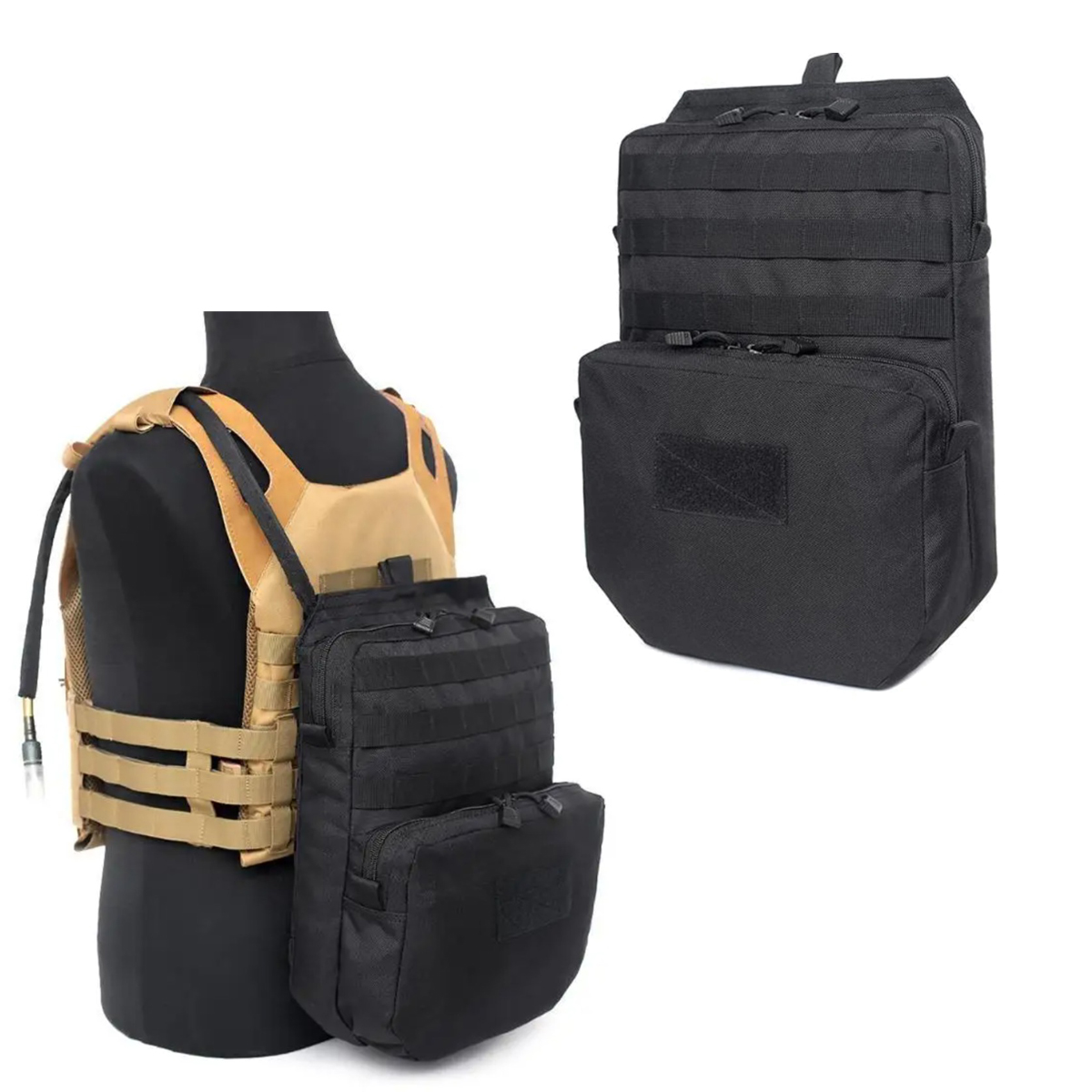 Edc Carry Items - モールナイロンバッグ,アウトドアキャンプ用バックパック,狩猟用具,ベスト,EDCアクセサリー,ハイキング,旅行,サバイバルバッグ