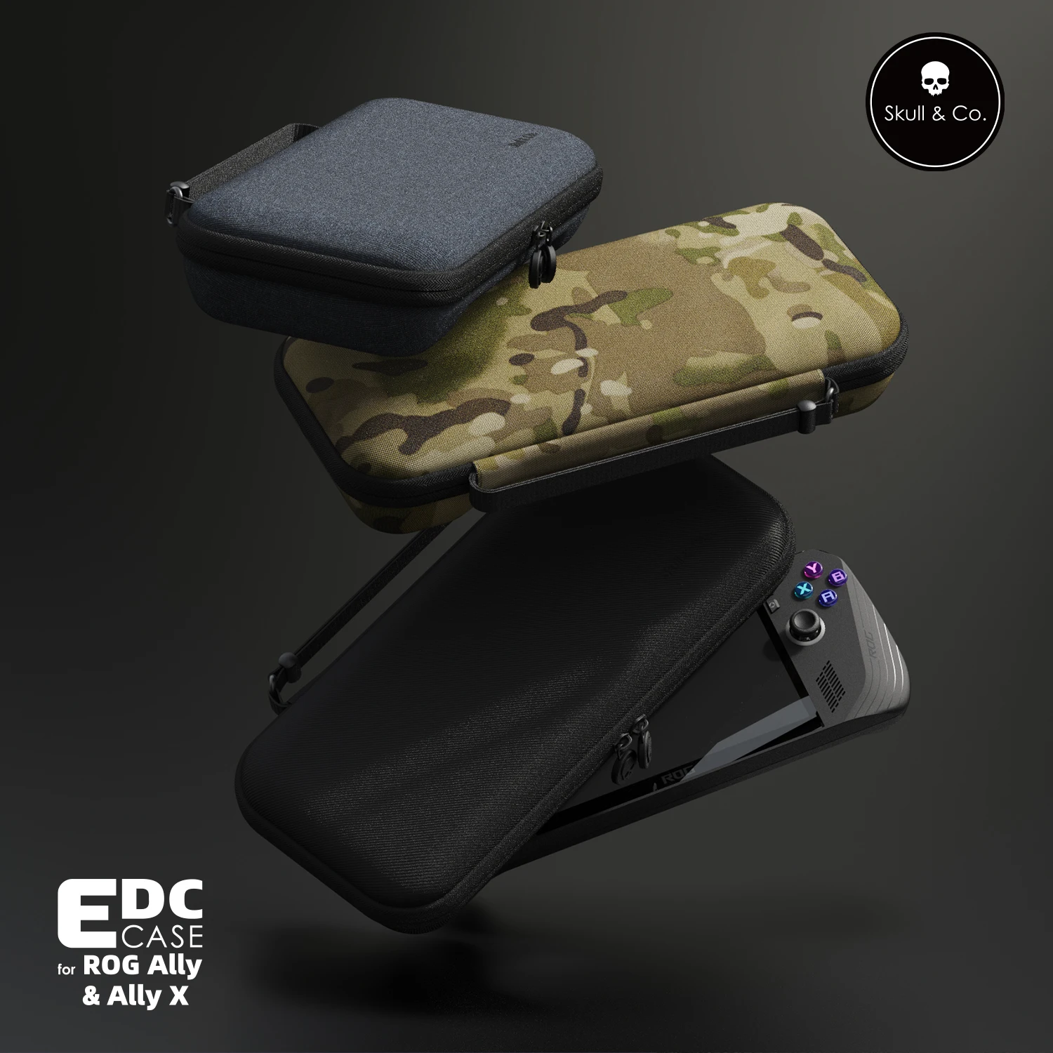 Edc Carry Co - Skull & Co. EDC ケース ポータブル