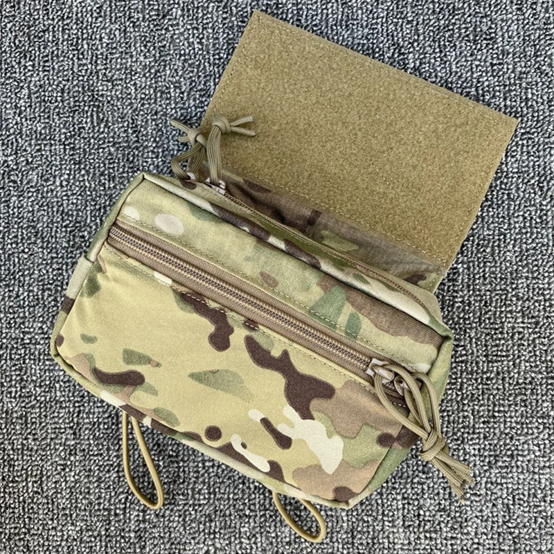 Edc Everyday Carry - タクティカルベスト腹部ポーチMK3 MK4 EDC ダンガルドロップポーチギアチェストリグプレートキャリアバッグ収納ファニーパックMC