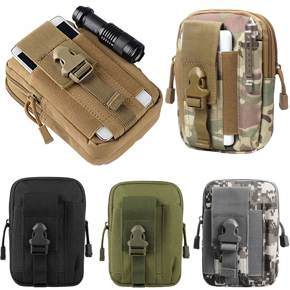 Edc Carry Belt - アウトドアギアツールガジェットポケットベルトバッグ戦術的なウエスト EDC パック多機能スポーツハイキング狩猟モール携帯電話ポーチ