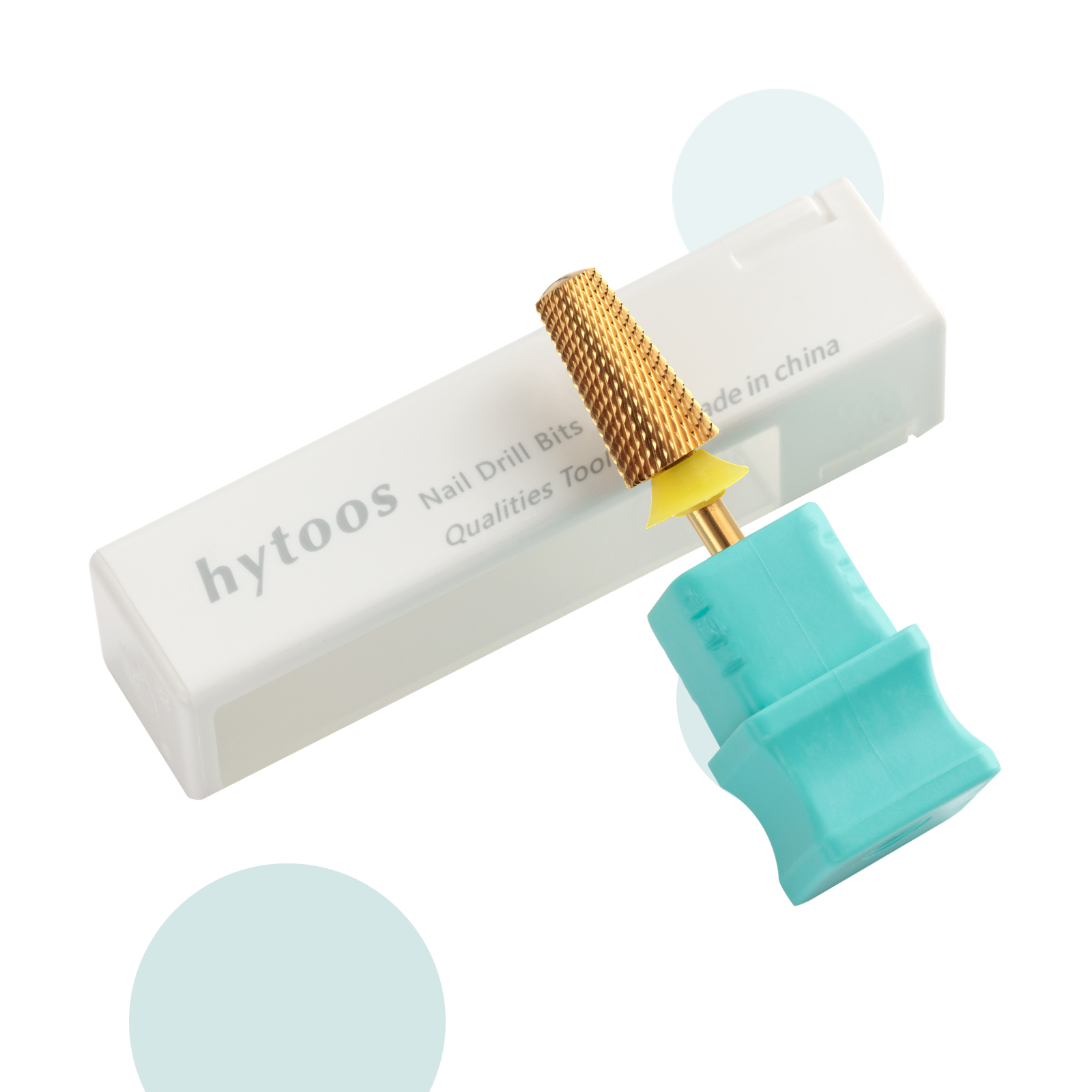 HYTOOS-XFチタンネイルドリルビット,ラウンドトップセ - Nail File Titanium のレビューと価格