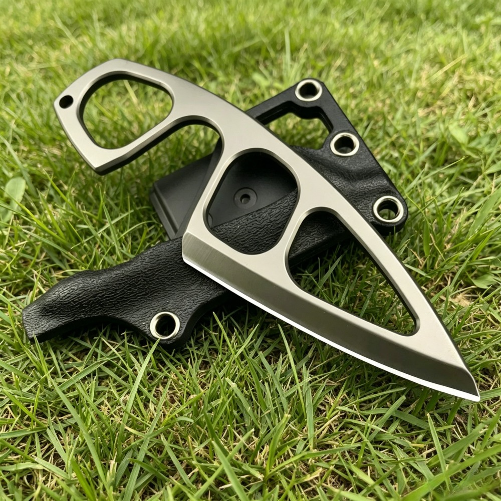 高硬度ネックナイフ 440Cブレード カイデックスシース付き - Edc Daily Carry のレビューと価格