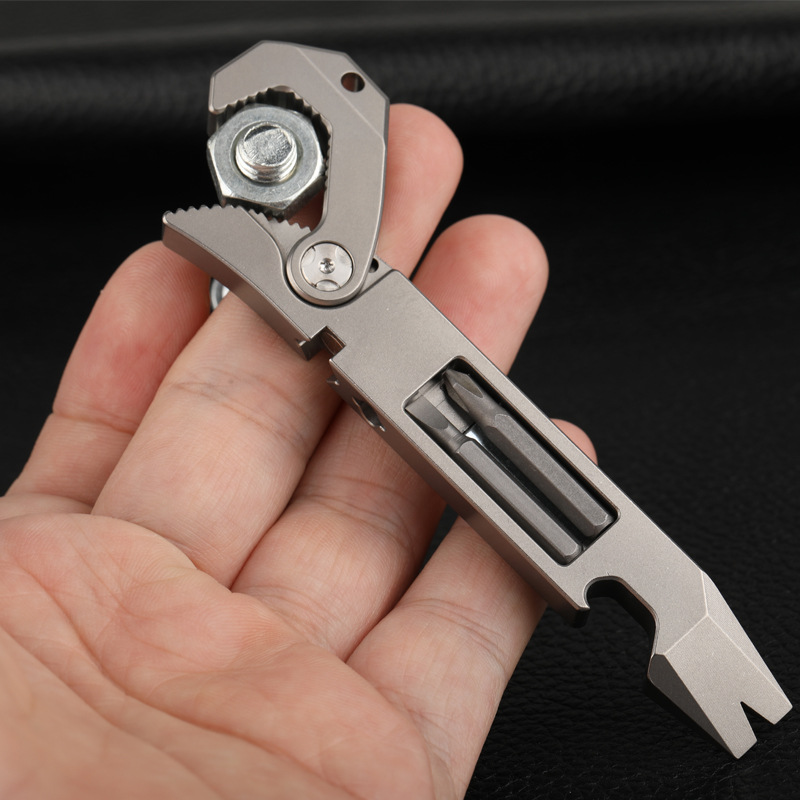 メカニック用のチタン合金キャリーツール,ドライバー,レンチ, - Edc Carry Pliers のレビューと価格