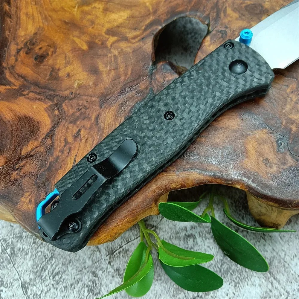 535高性能カーボンファイバーハンドル折りたたみナイフ、ポー - Edc Daily Carry のレビューと価格