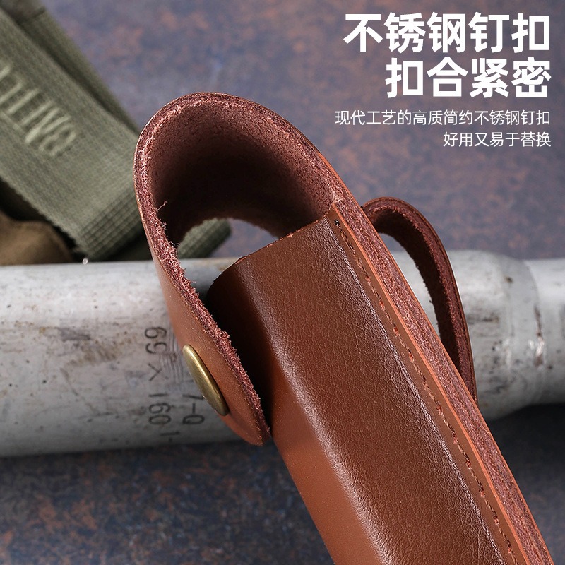 本革ナイフシース 折りたたみナイフ用 ポータブルベルトキャリ - Edc Carry Belt Leather のレビューと価格