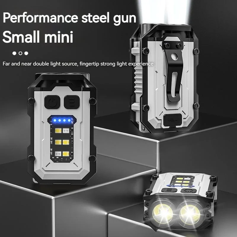 超高輝度強力なポケットトーチライト LED 多機能 Lint - Edc Daily Carry のレビューと価格