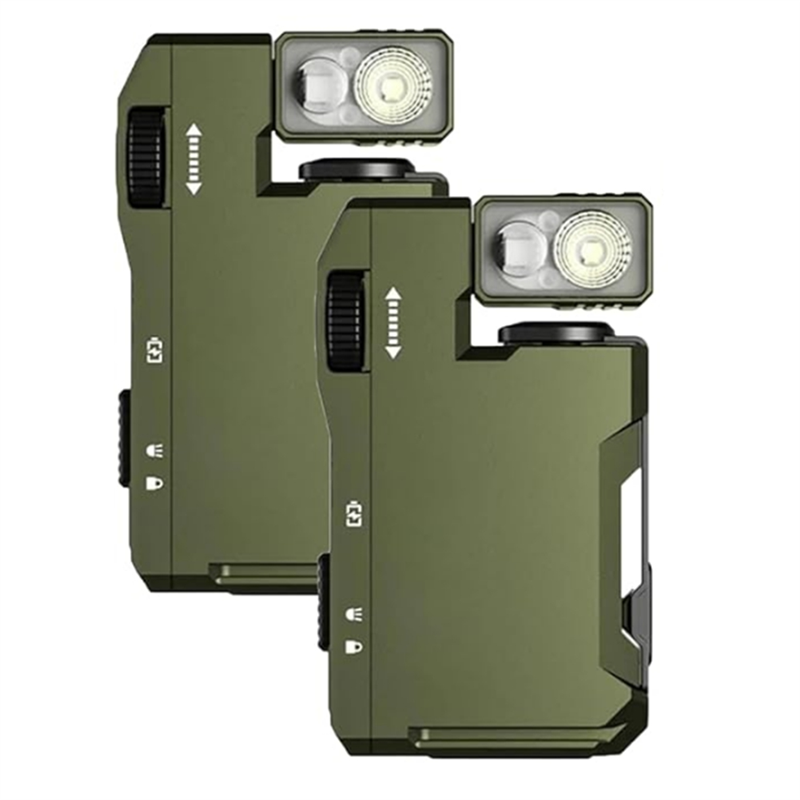 AT51-2個 EDC懐中電灯 3モード&180付き °   - Edc Daily Carry のレビューと価格