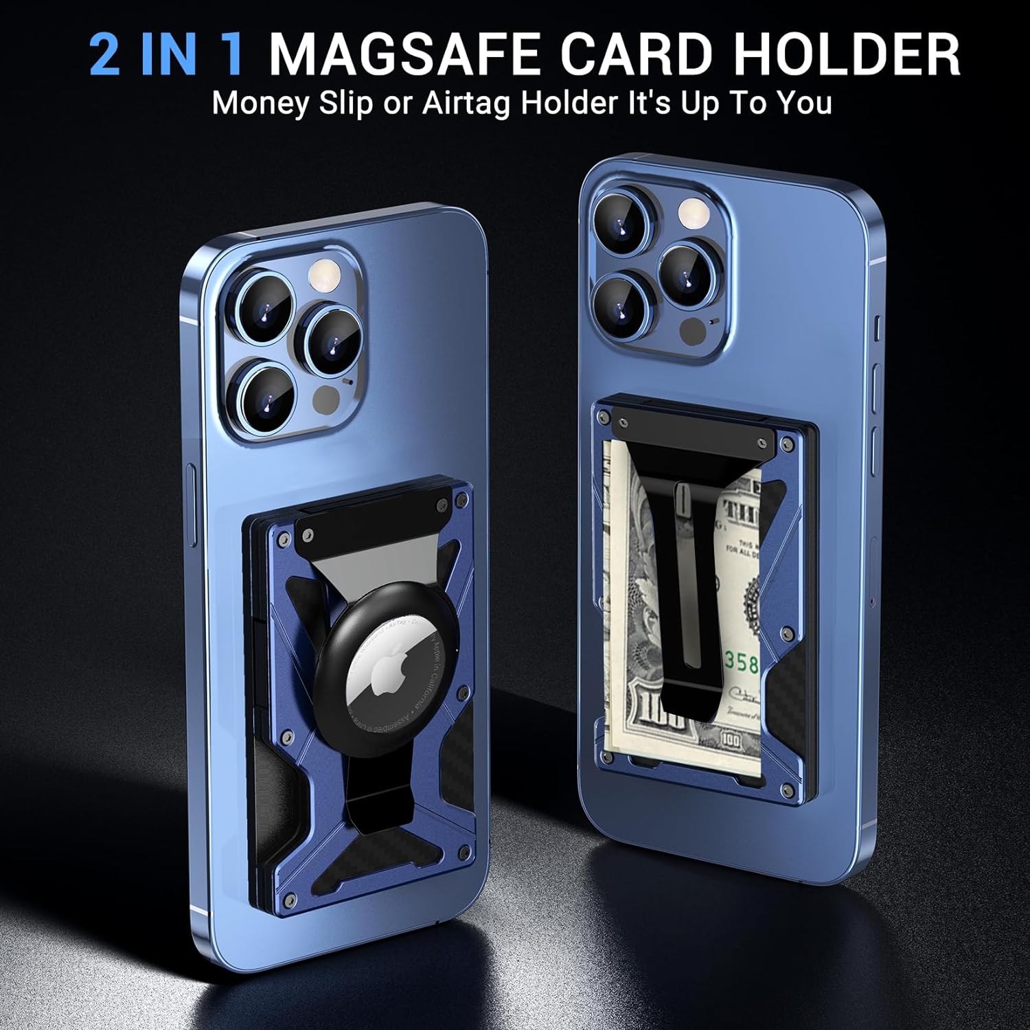MagSafeウォレットマネークリップ（AirTagホルダー - Money Clip Magnetic のレビューと価格