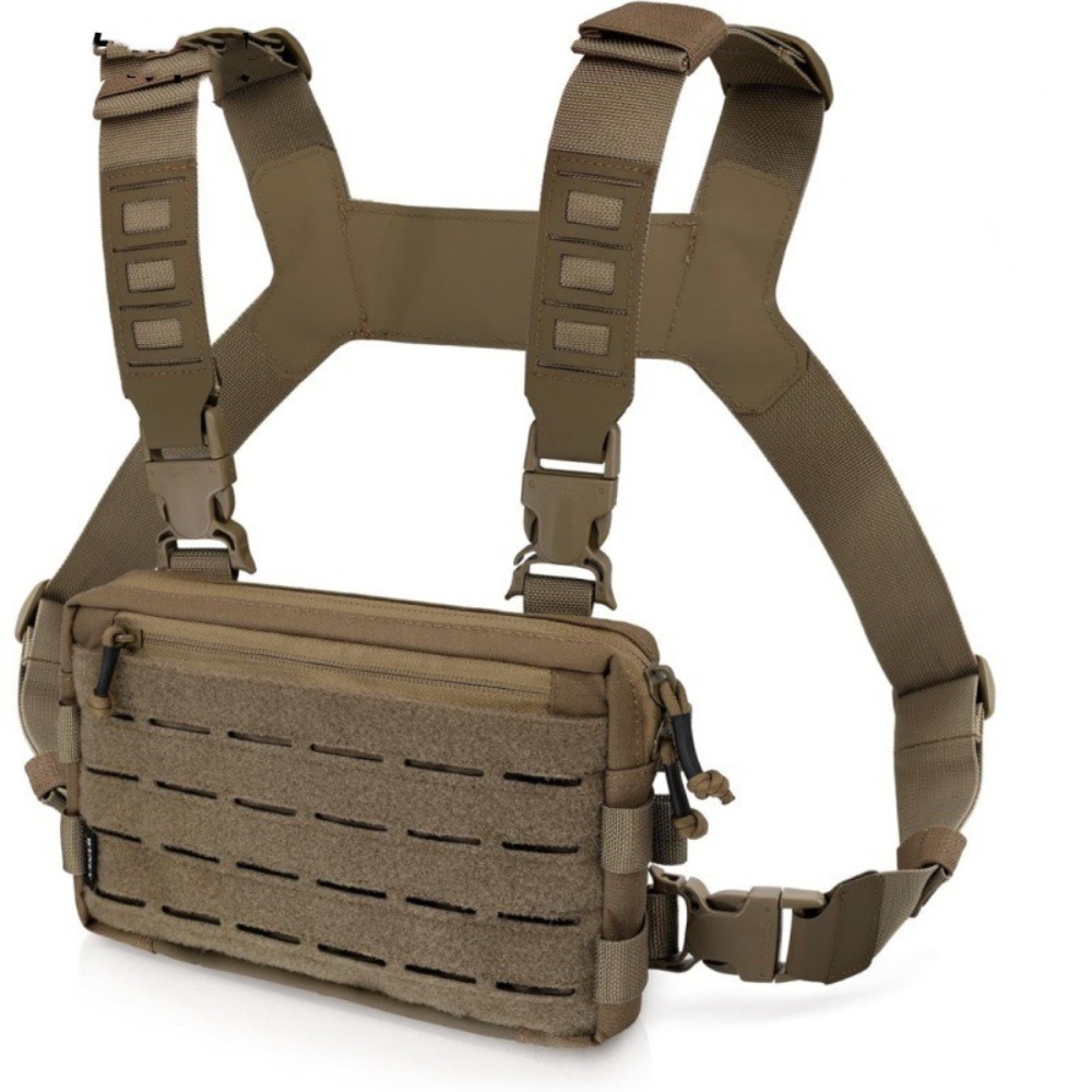 ファッション 1000D ナイロン男性チェストバッグ反射スト - Edc Carry Items のレビューと価格