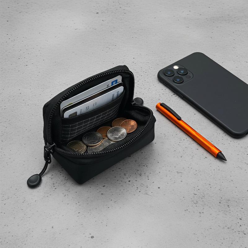 ミニ EDC ポリエステルポーチポータブル小銭入れポケットオ - Edc Daily Carry のレビューと価格