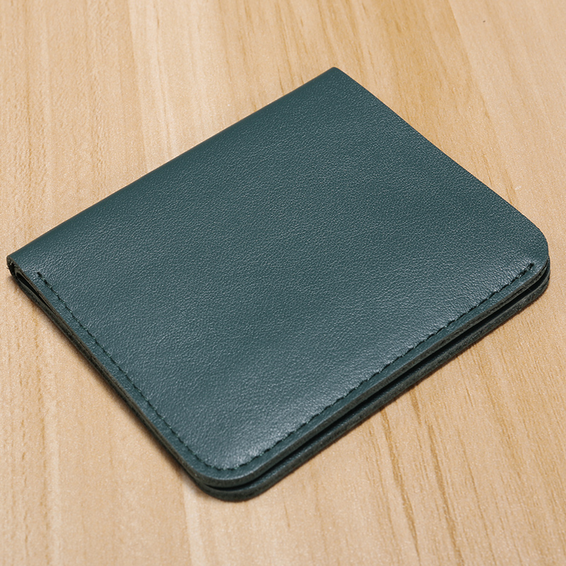 本革カジュアルメンズ財布高級デザインショート財布スリムカード - Money Clip Magnetic のレビューと価格