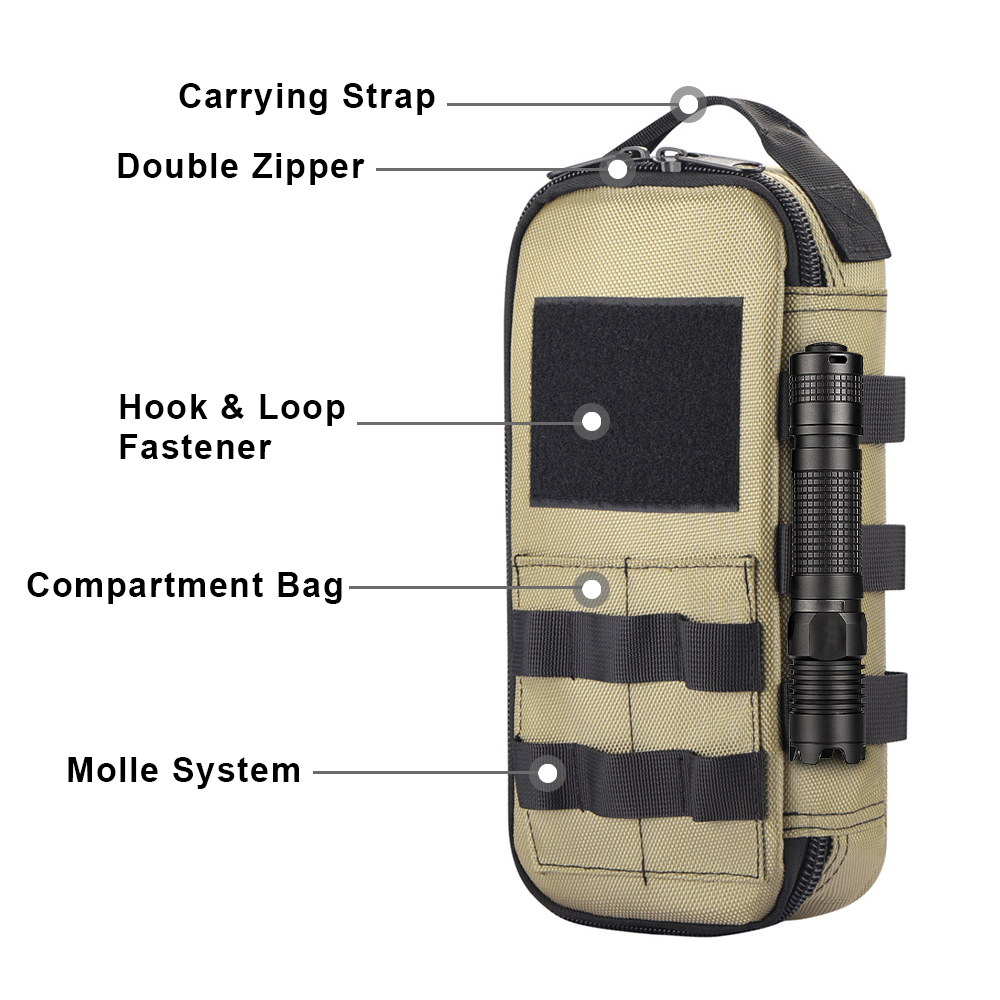 戦術ユーティリティ EDC ポーチ ヘビーデューティー小型ツ - Edc Everyday Carry のレビューと価格