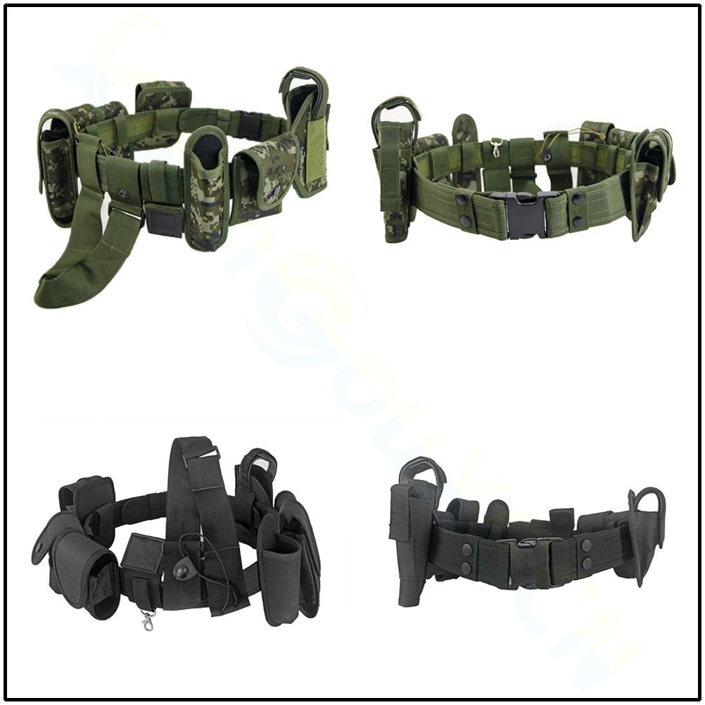 屋外戦術ベルトセット警察警備員モジュラー機器マルチポケットヒ - Edc Carry Belt のレビューと価格