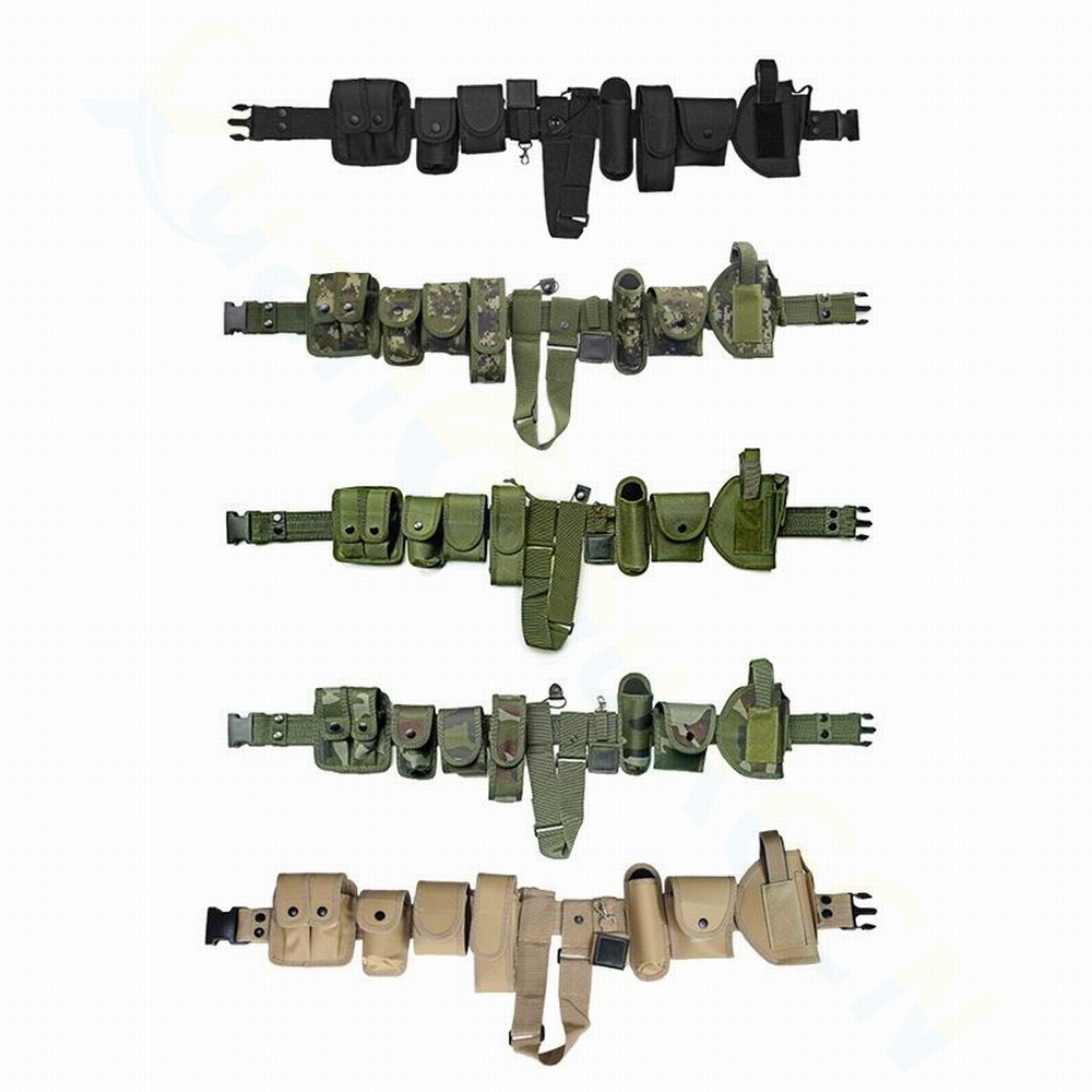 屋外戦術ベルトセット警察警備員モジュラー機器マルチポケットヒ - Edc Carry Belt のレビューと価格