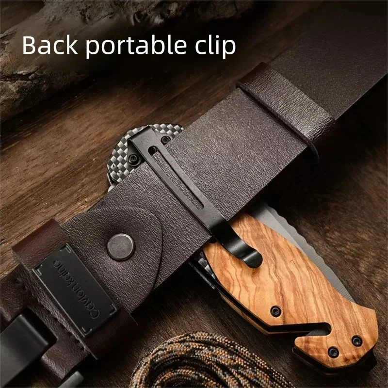 ダマスカス模様折りたたみナイフ、鋭利なステンレス鋼の刃、プレ - Edc Daily Carry のレビューと価格