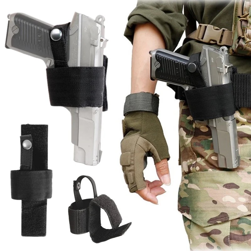 屋外用隠蔽携帯ウエストガンホルダー 軽量コンパクト両端EDC - Edc Carry Handgun のレビューと価格